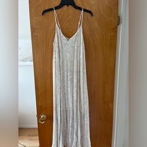 Mid length flowy sundress